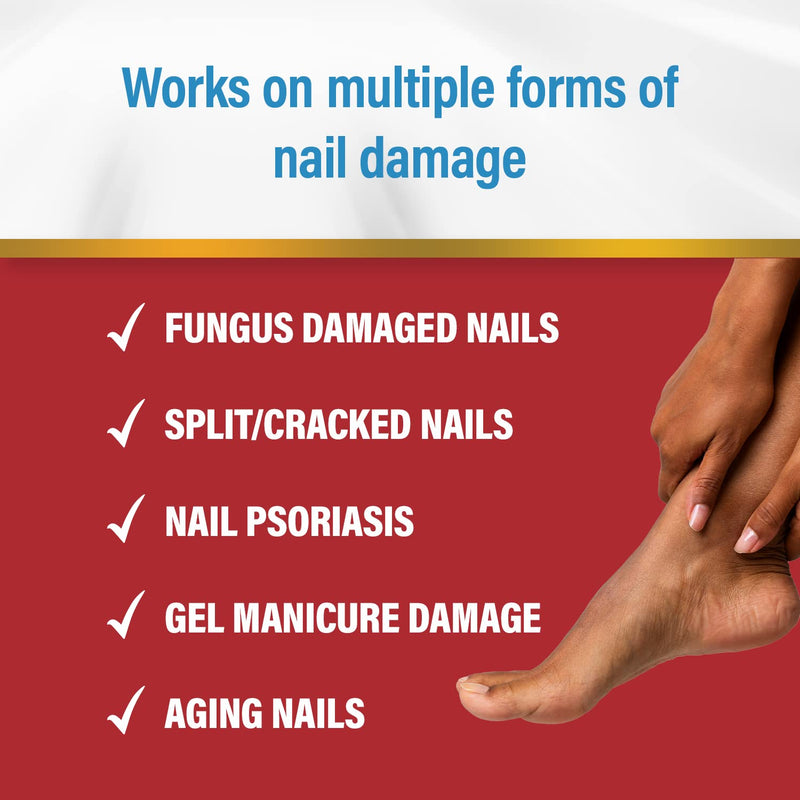 Kerasal Multi-Purpose Nail Repair, Nail Solution for Discolored and Damaged Nails, 0.43 fl oz 0.43 Fl Oz (Pack of 1)
