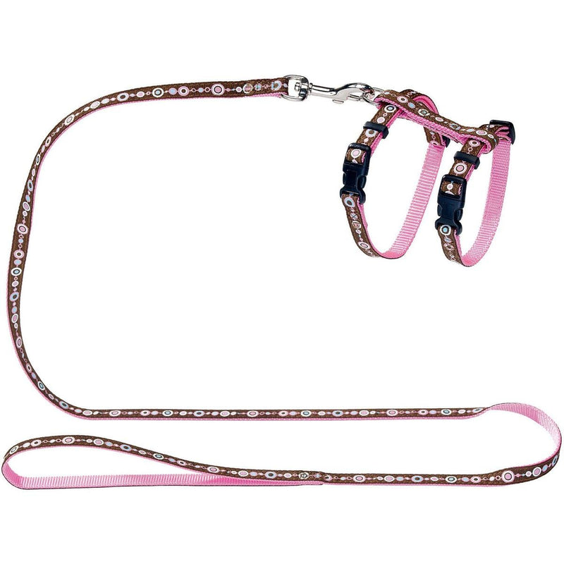 HUNTER puppy & cat set Signs, pink brown/pink 23 - 38 cm