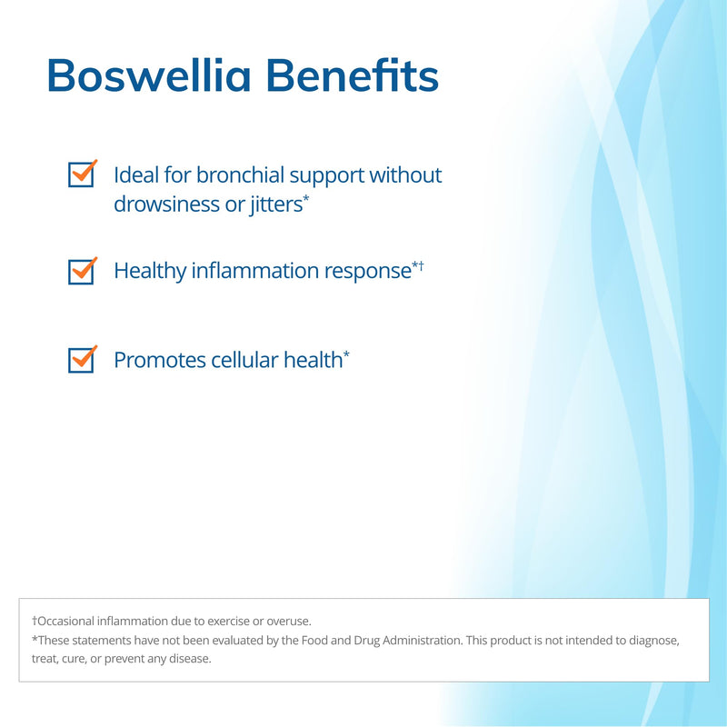 Euromedica BosPro - 60 Softgels - Extra Strength Boswellia Supplement - Healthy Inflammation Response, Promotes Cellular Health - Non-Drowsy - 60 Servings 1 - BeesActive Australia