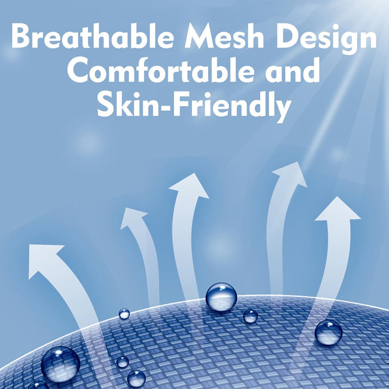 Tracheostomy Dust Cover 4Pcs Throat Curtains with Neck Stoma Protection – Adjustable Breathable Trach Shields for Comprehensive Tracheostomy Care (Double-layer) Double-layer - BeesActive Australia