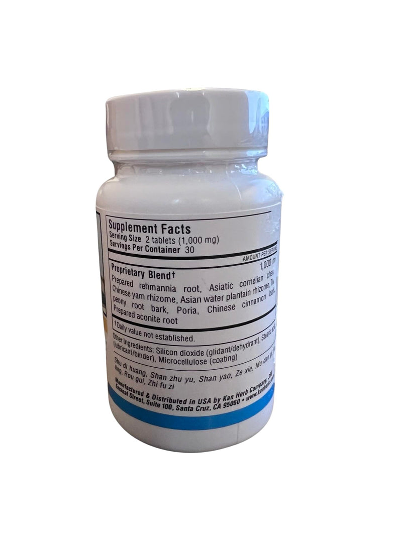 Kan Traditionals Rehmannia eight - Ba Wei Di Huang Wan - 60 Tablets