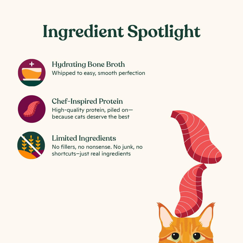Made by Nacho Lickable Cat Treats Mousse Tubes 12 Count with Bone Broth Tuna Recipe (.5 oz) No Grains, Corn, Wheat or Soy 0.04 Fl Oz (Pack of 12)