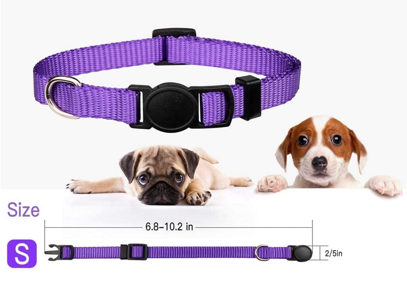 Simply Products Set of 12 Puppy/Kitten Collars / Adjustable/ Circle Quick Release Small / Classic Dog Collar / cat Collar / Compatible with leashes