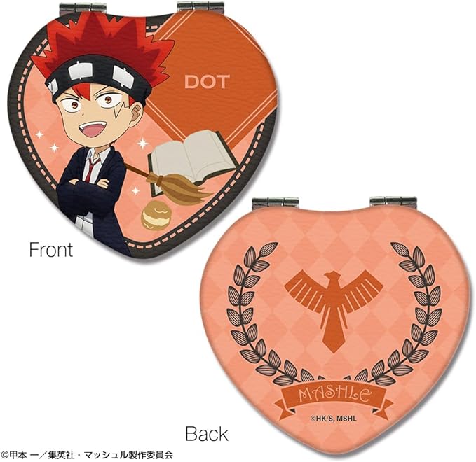 Mashle-MASHLE HMAN-M001-m02 Fin Ames Heart Shaped Compact Mirror -  Australia