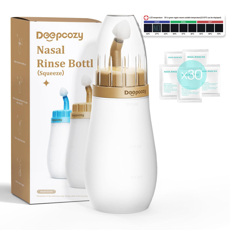 Soft Tip Nasal Wash Bottle 2 Pack - BeesActive Australia