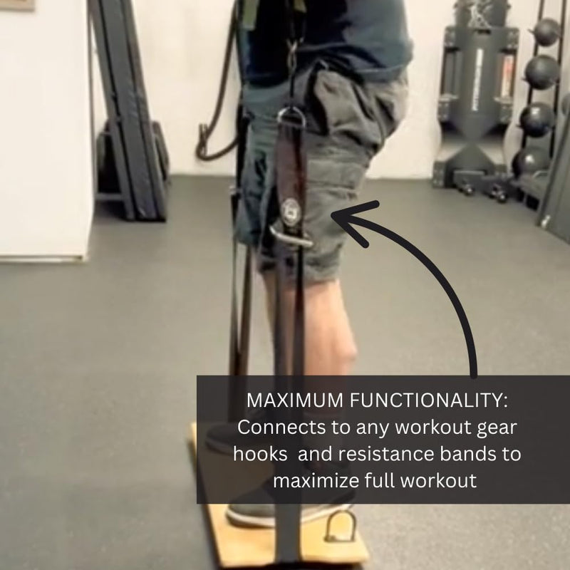 Loading Straps for Strength Training, Free Weight Accessory for all workout products - Barbell, Harnesses and Resistant Bands O Ring