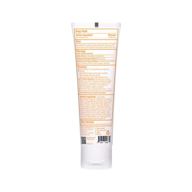 Thinkbaby SPF 50+ Baby Mineral Sunscreen ‚Äì Safe, Natural Sunblock for Babies - Water Resistant Sun Cream ‚Äì Broad Spectrum UVA/UVB Sun Protection ‚Äì Vegan Baby Sunscreen Lotion, 3 Oz. 3 Ounce (Pack of 1) SPF 50 Mineral Sunscreen - BeesActive Australia