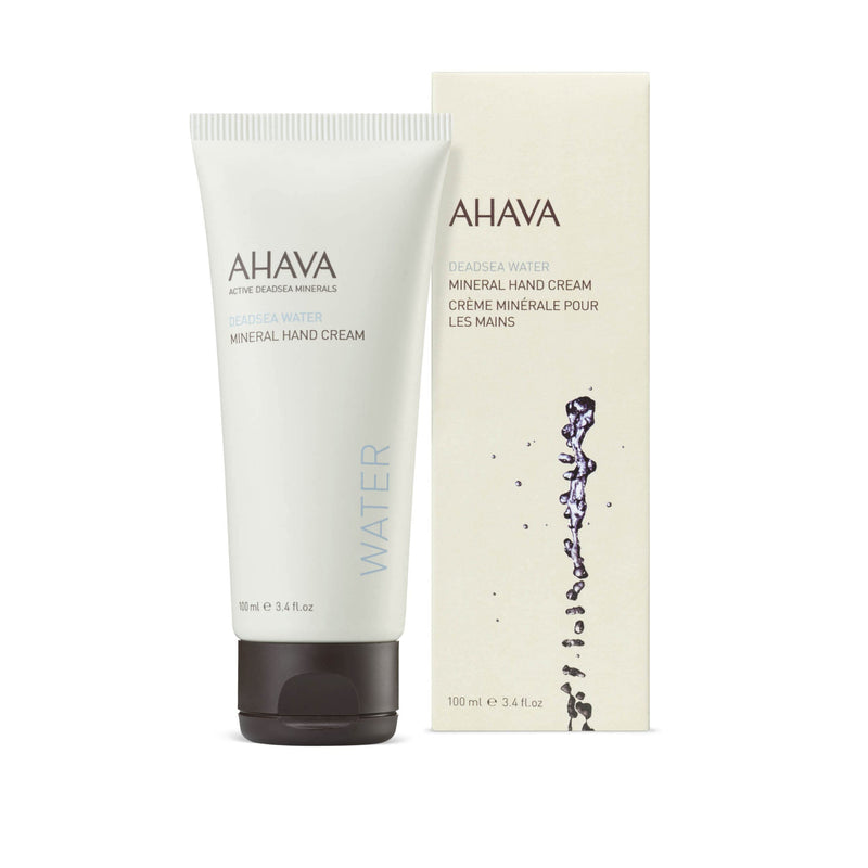 AHAVA Dead Sea Water Mineral Hand Cream - Hand Moisturizer For Dry Cracked Hands, Light & Fast Absorbing, Enriched with Exclusive blend Osmoter, Smoothing Witch Hazel & Soothing Allantoin Original 3.4 Fl Oz (Pack of 1) - BeesActive Australia
