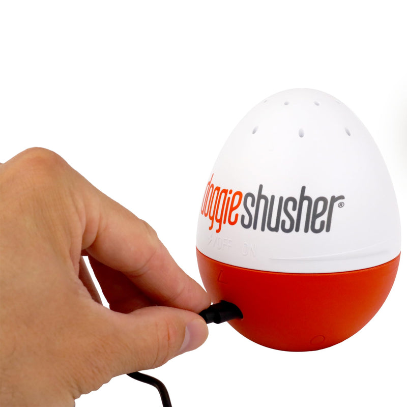 Doggie Shusher: Dog Anxiety Relief | Calming Sound Machine for Pets | for Kennel Training, Separation Anxiety, Fireworks, and Thunderstorms | Slobber Proof | Drug Free | USB-C Charging Cable Included - PawsPlanet Australia