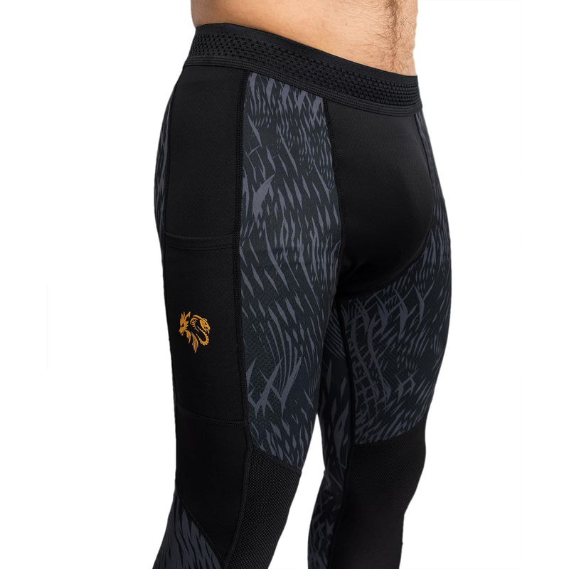 Venum x Chimaev Spats Large Black/Grey - BeesActive Australia