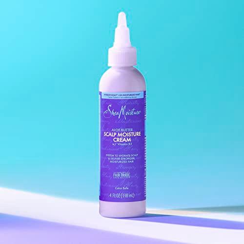SheaMoisture Hair Cream Aloe Butter & Vitamin B3 With A Boost Of Hydration To Hydrate Scalp + Moisturized Hair 4oz Hair Care Agent