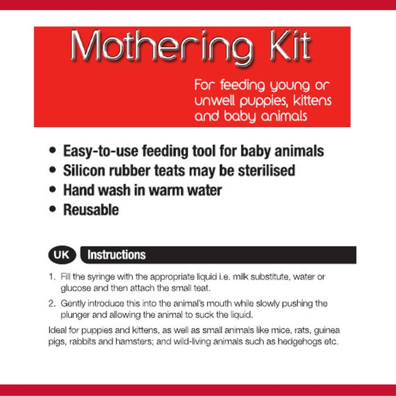 Mikki Mothering Kit 1 Count (Pack of 1) clear - PawsPlanet Australia