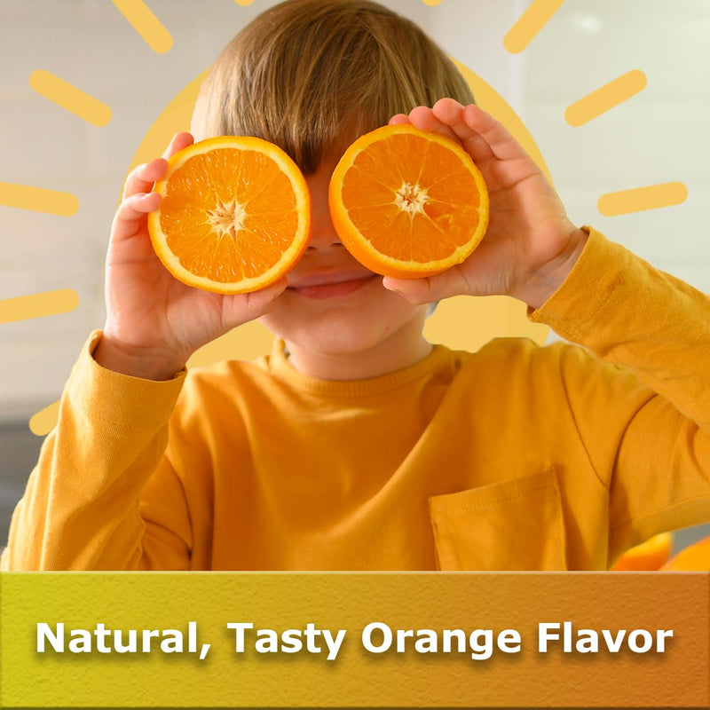 Heartland Pharma Kids Vitamin C Jelly Beans | Immune Support & Antioxidant Boost | Gluten-Free, Non-GMO, Vegan & Kosher Friendly | Orange Flavor | 90 Count 90 Count (Pack of 1) Child