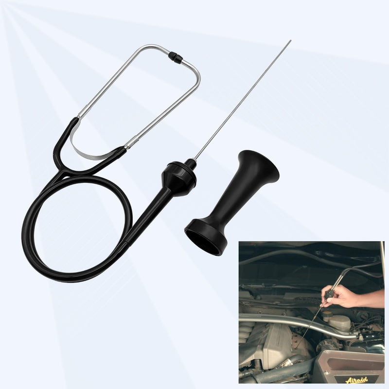 ZKTOOL Mechanics Stethoscope Kit - 3 Piece Automotive Diagnostic Tool with Extended Handle 3PC Mechanics Stethoscope - BeesActive Australia
