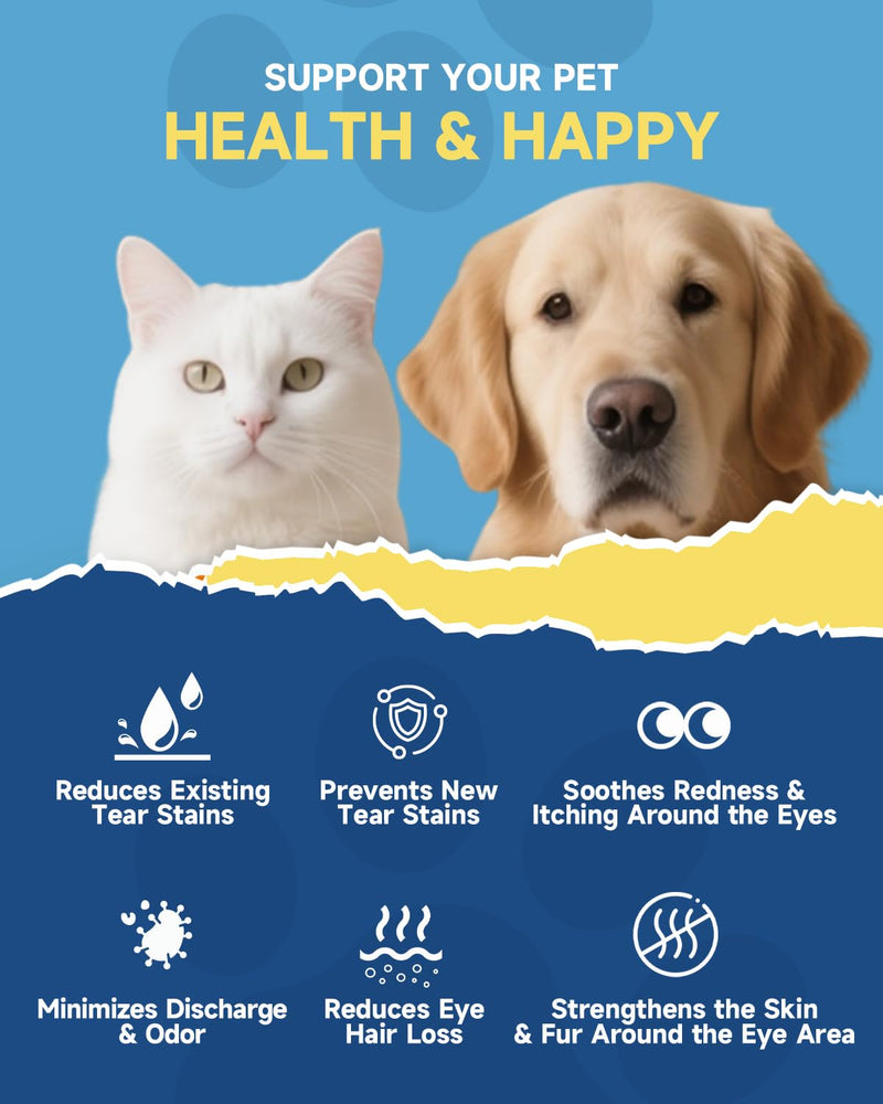 Dog Collagen Drops & Cat and Dog Tear Stain Powder