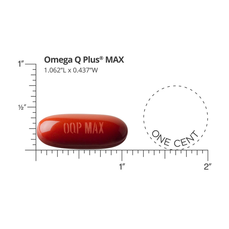 Dr. Sinatra Omega Q Plus MAX with Omega 3, CoQ10, Resveratrol & Turmeric | 60ct | Advanced Heart Health and Healthy Aging Support 60 Count (Pack of 1)