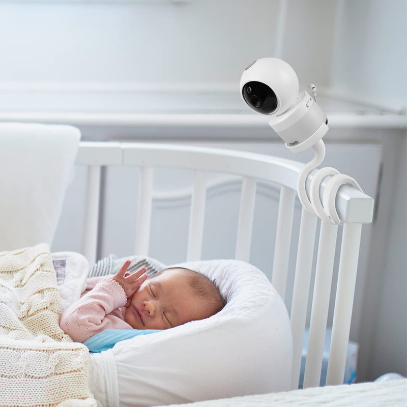 Baby Monitor Mount for VTech VM5463/RM5764HD /RM5864HD/ RM7764HD/BM3800/BM4700/ BM5600/ BM5700 Baby Monitor Versatile Twist Mount Without Tools or Wall Damage Flexible Twist Mount - BeesActive Australia