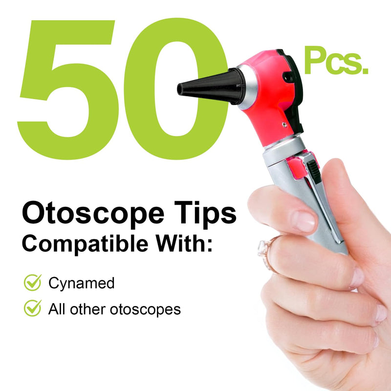 CynaMed Disposable Otoscope Covers (50-Pack) – Plastic Specula Tips, 2.5mm & 4mm Speculum for Otoscope - BeesActive Australia