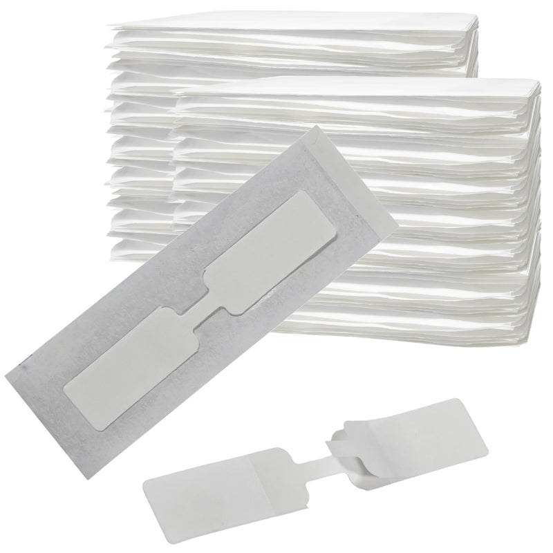 200 Sterile Butterfly Closure Bandage Strips - Adhesive Strip Stitch Bandages for Closing Skin Wounds with Non-Stick Pad - Individually Wrapped - Hypoallergenic Adhesive & Latex Free (Large (200) Large (200)