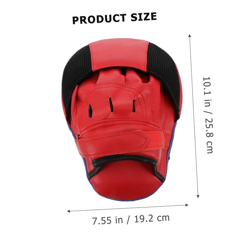Punch Mitts Boxing Target with Adjustable Wrist Strap Pu Material for Karate Taekwondo MMA Kickboxing Training Gloves 10.16 X 7.56 X 2.76 Inches