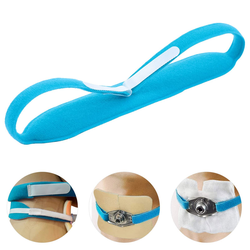 EXCEART Foam Trach Ties Med Foam Trach Collar Tracheostomy Tube Holder Soft Flexible Breathable Catheter Holder Band for Men and Women - BeesActive Australia