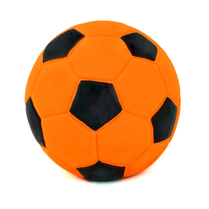 CHIWAVA 3PCS 2.7'' Squeak Latex Dog Toy Football Chew Fetch Throw Ball for Medium Dogs Interactive Play 2.7" Medium Dogs 3 Pack - BeesActive Australia