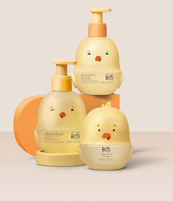 OBoticario Baby Shampoo Boti BABY 7.8 fl oz (200 ml) - BeesActive Australia