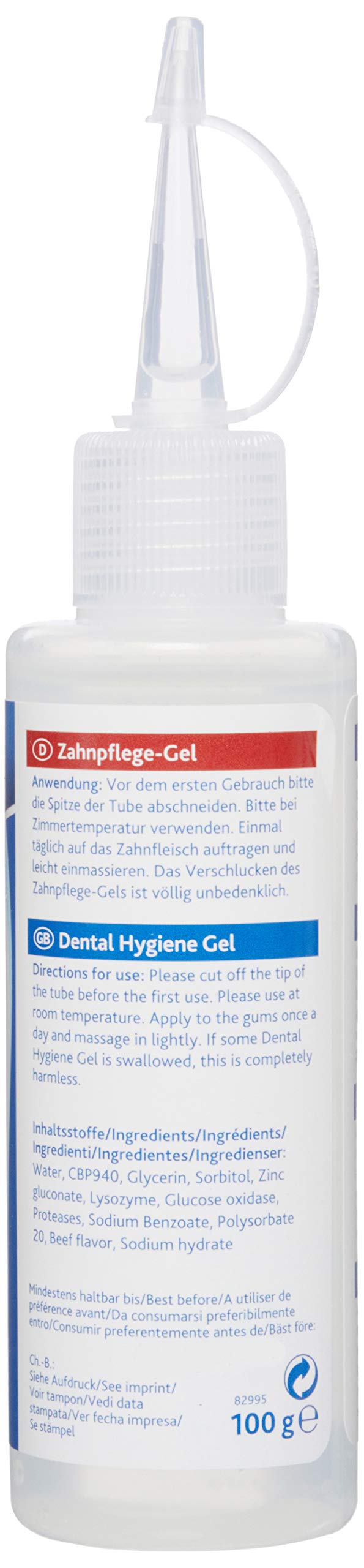 TRIXIE Dental Hygiene Gel With Beef Flavour, Dog/Cat