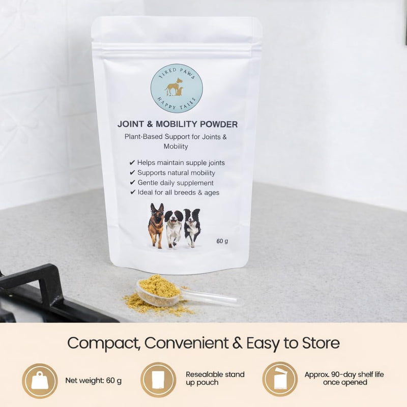TPHT Dog Joint Supplement – Hip & Joint Supplement for Dogs – Joint Supplements for Dogs with Stiff Joints – Daily Joint Care for Dogs – Mobility Support for Older Dogs – 60g