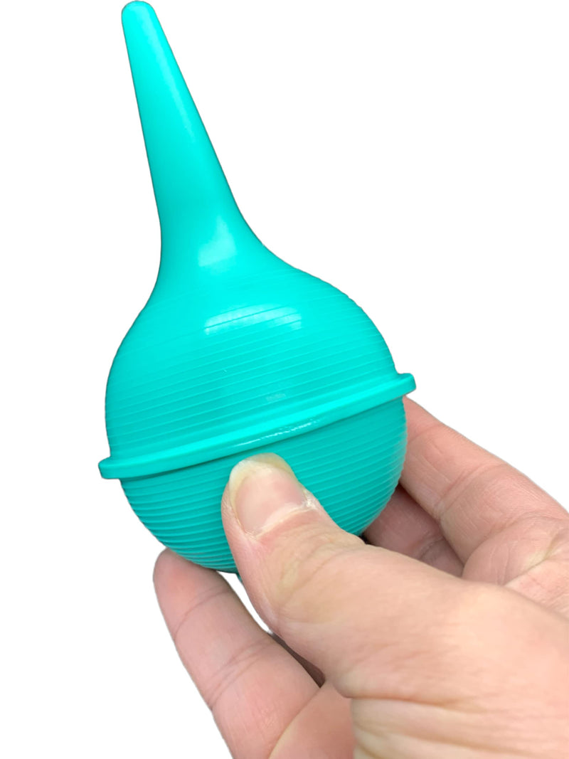 Comfort Soft Sterile Ear Bulb Rubber Hand Squeeze Baby Bulb Suction Sucker - 3 oz - Nasal - Ulcer (3 Pack)