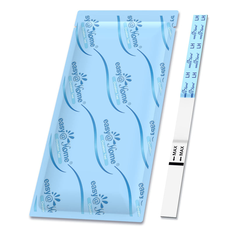 Easy@Home Ovulation Test Strips: Accurate 30 LH Ovulation Predictor Kit - Fertility Tests for Women – Powered by Premom Ovulation Tracker App | 30 LH + 30 Urine Cups 30 Count (Pack of 1) - BeesActive Australia