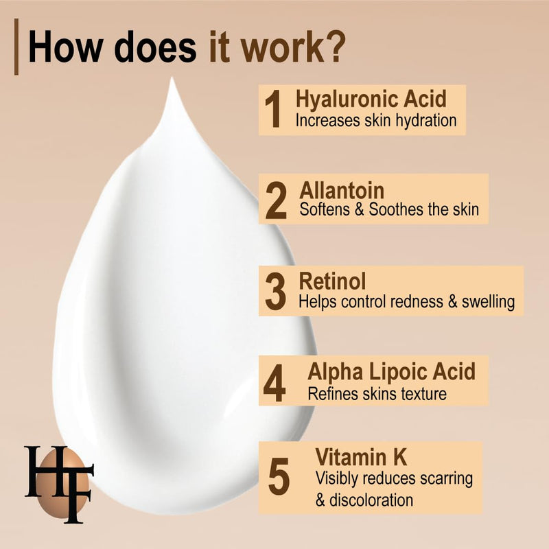 HealFast The Original Scar Cream for Stretch Marks – Soothes, Nourishes and Refreshes Skin – Using Ovasome Technology with Allantoin & Alpha LIpoic Acid – 2 Oz/ 60 ml - BeesActive Australia