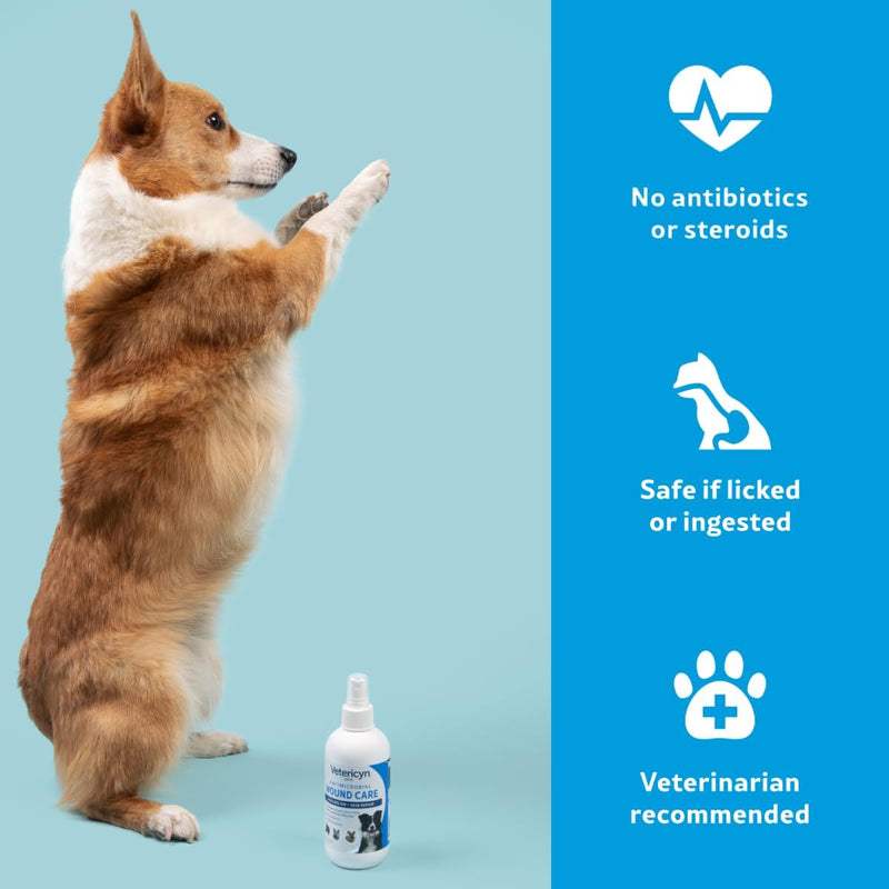 Vetericyn Plus All Animal Wound and Skin Care Spray. Cleans and Relieves Cuts, Abrasions, Irritations, and Sores. Non-Toxic, No Sting Formula. 3 oz - BeesActive Australia