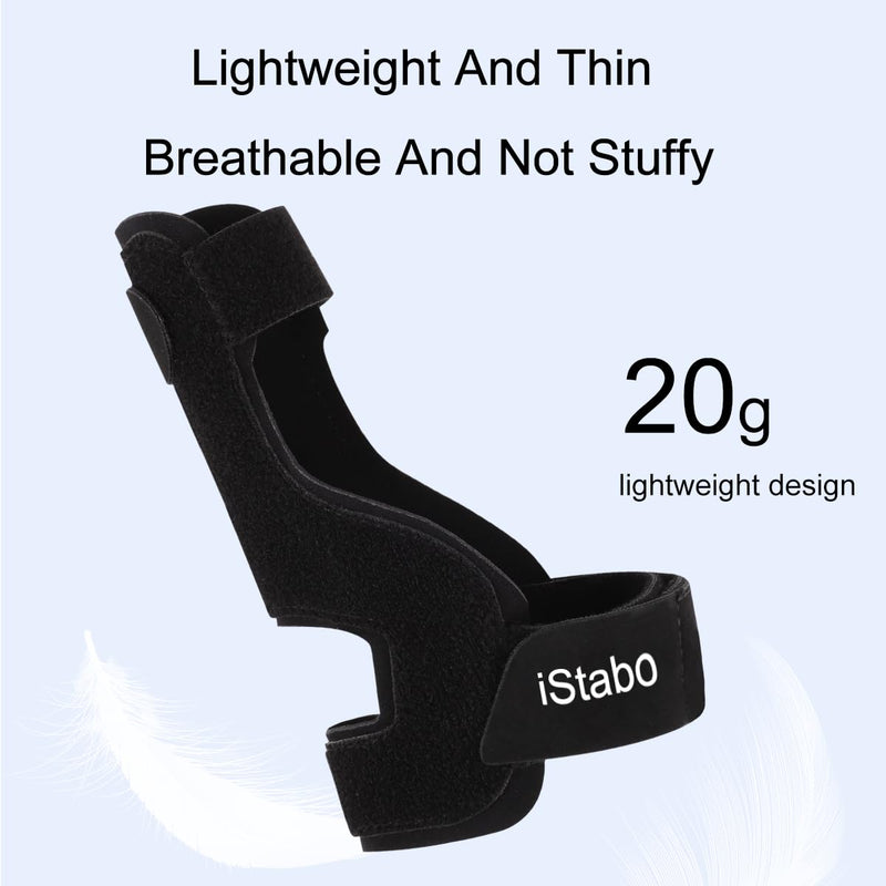 Thumb Spica Splint Brace - 2 Pack Trigger Finger Splint Wrist Support for CMC, De Quervain’s Tendonitis, Pain Relief, Arthritis, Tendonitis, Thumb Stabilizer Adjustable Fit Right or Left Hand Black - BeesActive Australia