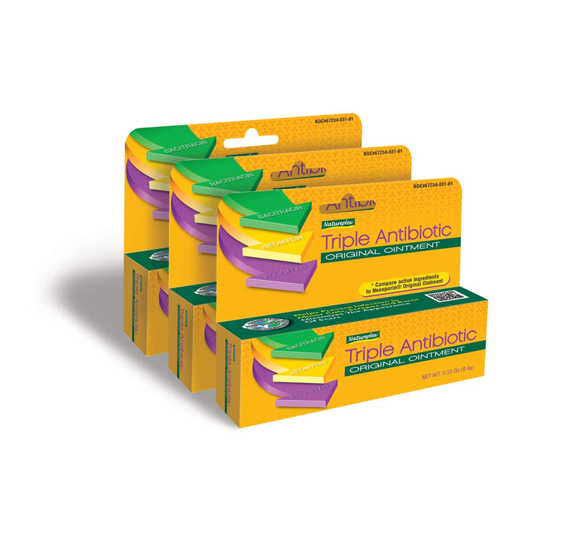 Natureplex Triple Antibiotic Original Ointment 0.33 Ounce Tube 4 Pack In The Ointment EP