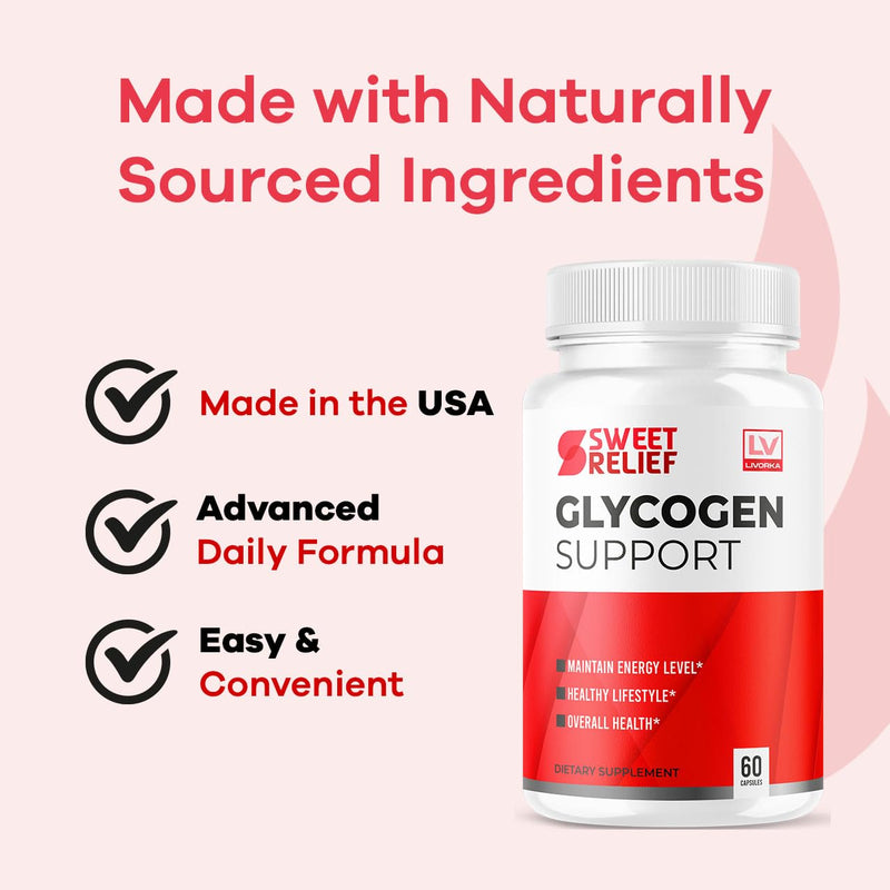 Sweet Relief Capsules - Official SweetRelief Advanced Premium Pills Supplement Support - Maximum Strength, All Natural Formula for Overall Health & Wellness Reviews, 60 Capsules for 1 Month