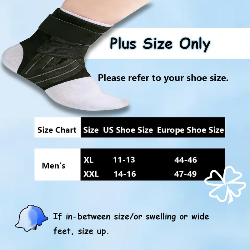 King Mills Sprained Boot & Peroneal Tendonitis Brace for Large Shoe Size Men or Swollen Foot. XX-Large for Left & Right Foot Left & Right Hand - BeesActive Australia