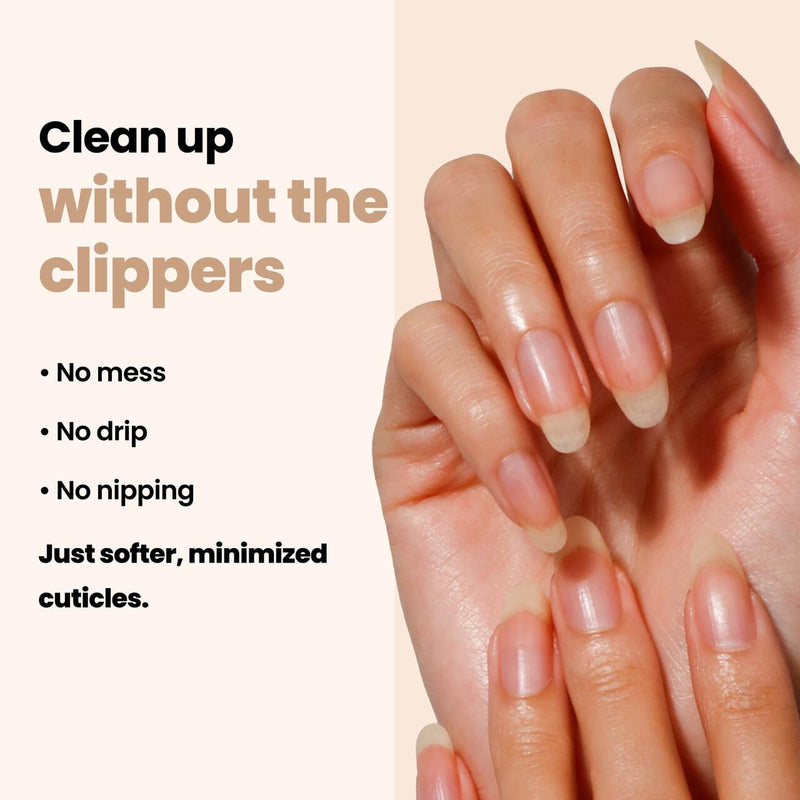 LONDONTOWN Fresh Glow Cuticle Remover - Instant Cuticle Remover Liquid - No Tool or Cutting Moisturizing Softening Nail Care for Dry, Damaged Cuticles, .40fl oz Original (0.4 fl oz) - BeesActive Australia