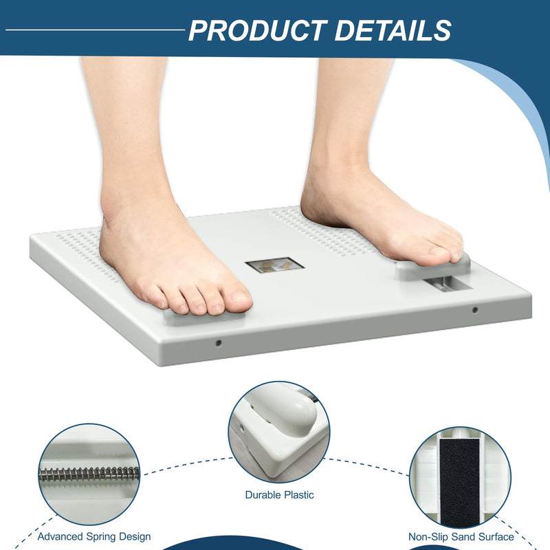 Arch Exerciser Trainer Help to Strengthen Arches Feet, Foot Arch Strengthener for Plantar Fasciitis Relief, Foot Arch Exercises for Toe Trainer Flat Arches Ballet Dancers and Rehabilitation white