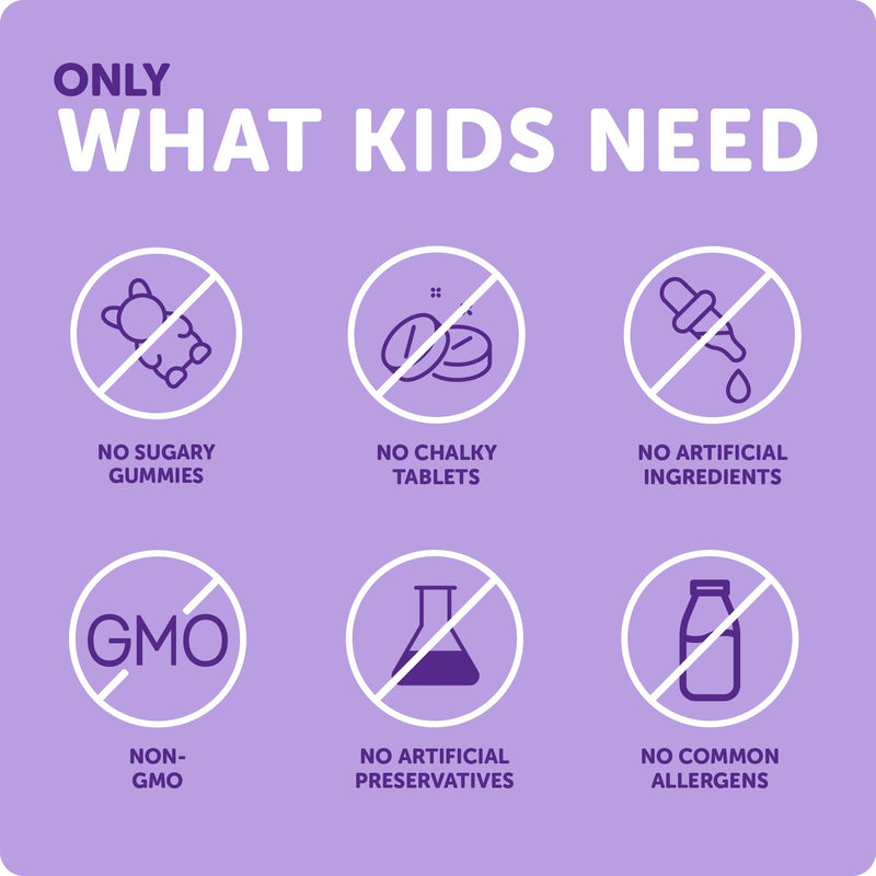 Ddrops Kids Booster 600IU 100 Drops - Daily Liquid Vitamin D for Kids. Support Strong Bones & Immune System in Children. No Preservatives, No Sugar, Non-GMO, Allergy-Friendly 0.09 Fl Oz (Pack of 1)
