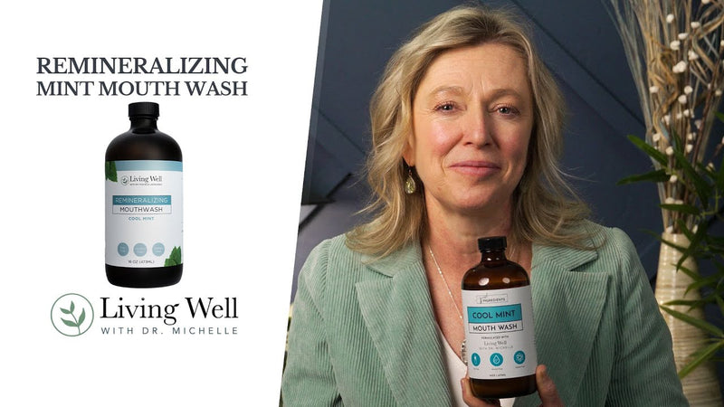 Tooth Remineralization Bundle, Hydroxyapatite Tooth Powder & Mouthwash