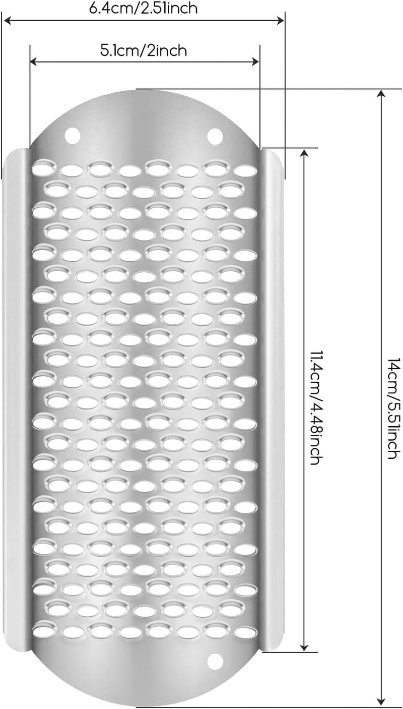 12 Pack Foot File Callus Remover Replacement: Stainless Steel Foot Rasp for Feet Detachable Foot Scrubber Pedicure Tools Hard Skin Remove Big Hole for Wet and Dry Feet Silver 1 Count (Pack of 12) - BeesActive Australia