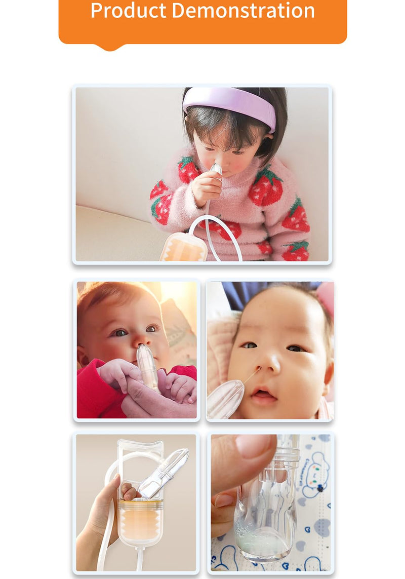 Portable Hand Puller Nasal Aspirator, Quiet Suction Easy to Operate , Reusable ,Easy to Clean - BeesActive Australia