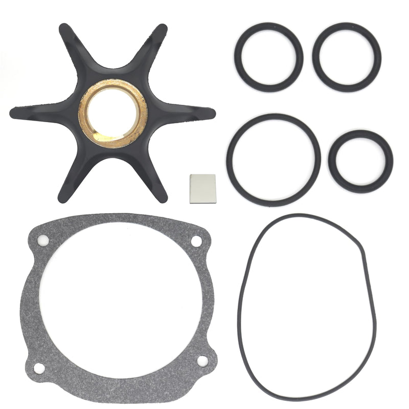 QuickMarine 5001593 Boat Water Pump Impeller Service Kit for Johnson Evinrude 85-300 HP V4 V6 Outboard Motors replaces 0395864 Sierra 18-3059 Marine Engine - BeesActive Australia