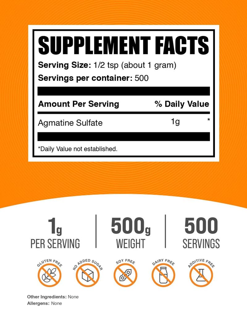 BulkSupplements.com Folic Acid Powder - Folate Supplement, Vitamin B9 - Gluten Free, 480mcg per Serving, 500g (1.1 lbs) (Pack of 1) 17.6 Ounce (Pack of 1)