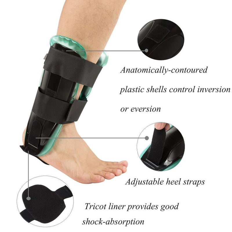 Medibot Air Gel Ankle Stirrup Brace Support Provide Stability and Cold Compress(Gel & Air) - BeesActive Australia