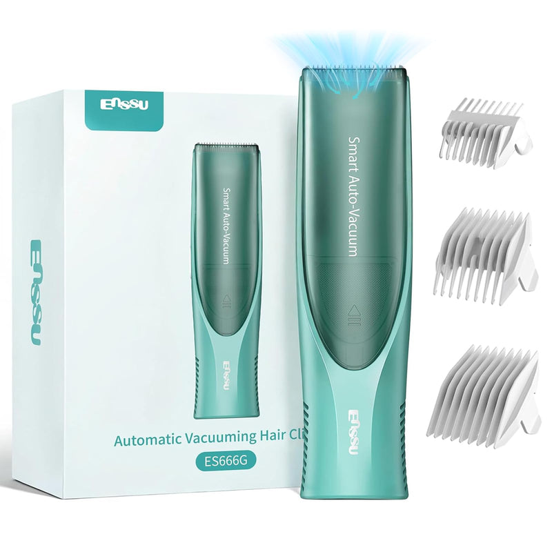Baby Hair Clippers, Low Noise Electric Vacuum Baby Hair Clippers for Kids, Waterproof, Rechargeable Hair Cutting Kit, Cordless Hair Trimmer for Toddlers & Children