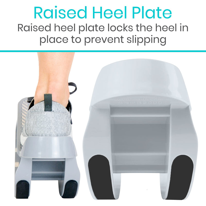 Vive Foot Rocker - Calf Stretcher for Achilles Tendinitis, Heel, Feet, Shin Splint, Plantar Fasciitis Pain Relief - Stretches Strained Leg Muscle - Ankle Wedge Stretch Improves Flexibility (Small) - BeesActive Australia