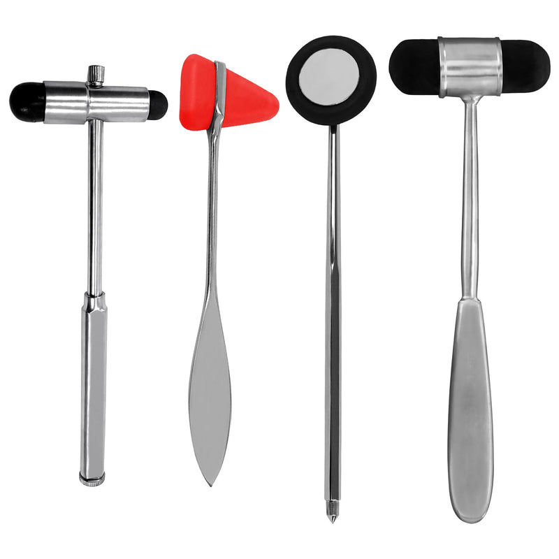 Neurological Hammer (Buck, Taylor, Babenski, Dejreen) Sets Diagnostic Items (4 pcs Buck, Taylor, Babenski, Dejreen) 4 pcs Buck, Taylor, Babenski, Dejreen