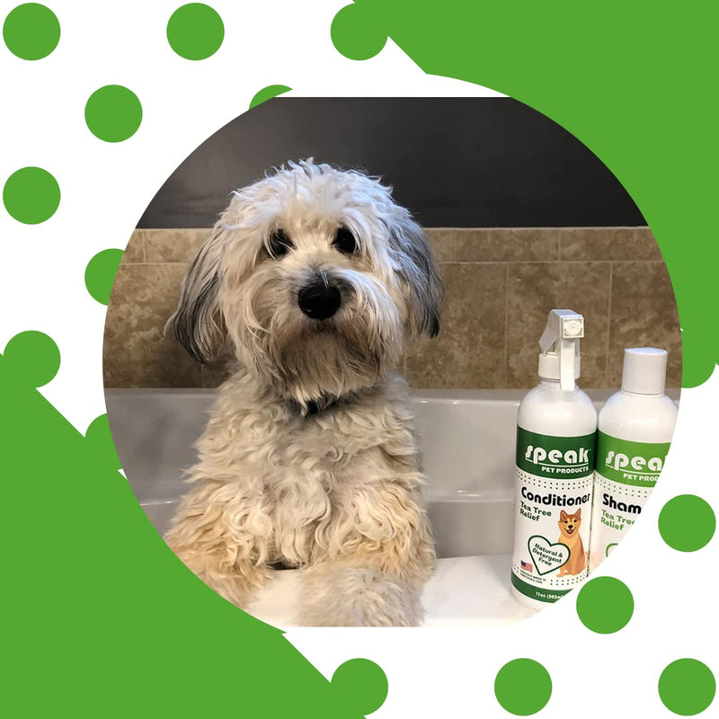 Natural Dog Shampoo, Tea Tree Relief, 17oz - PawsPlanet Australia